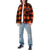 Orange black Shirt